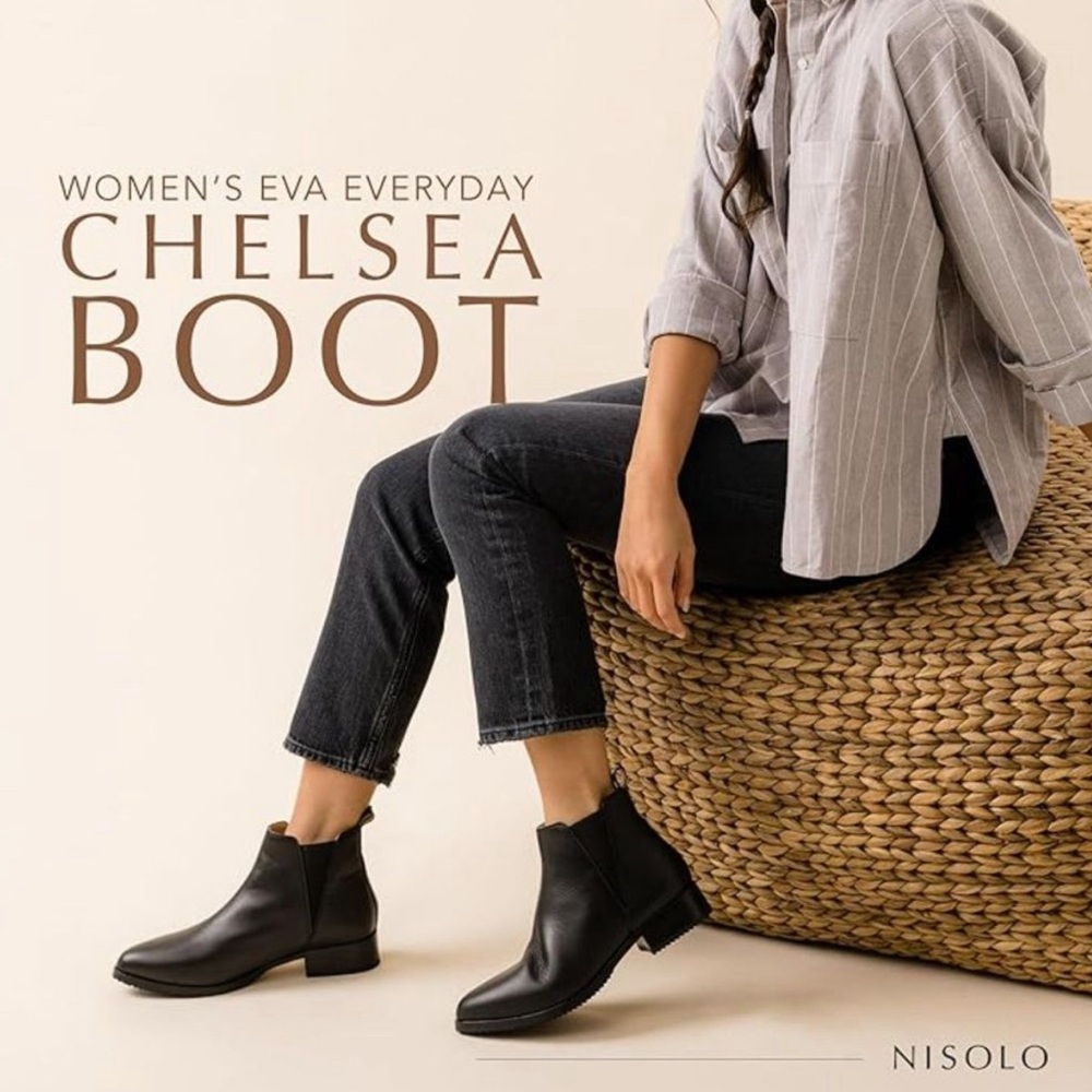 Nisolo Everyday Chelsea Boot - 8.5, black